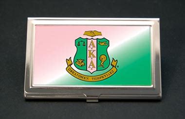 alpha kappa alpha rfid credit card cases|AKA Accessories – Rosa's Greek Boutique, Inc..